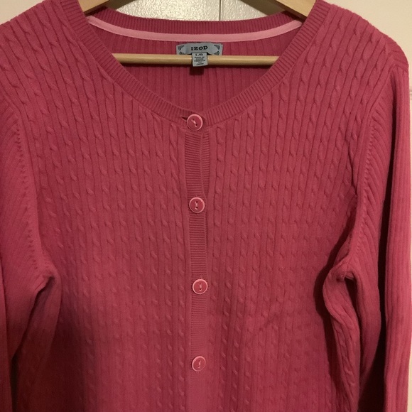 Izod Ladies Cardigan - Picture 4 of 7